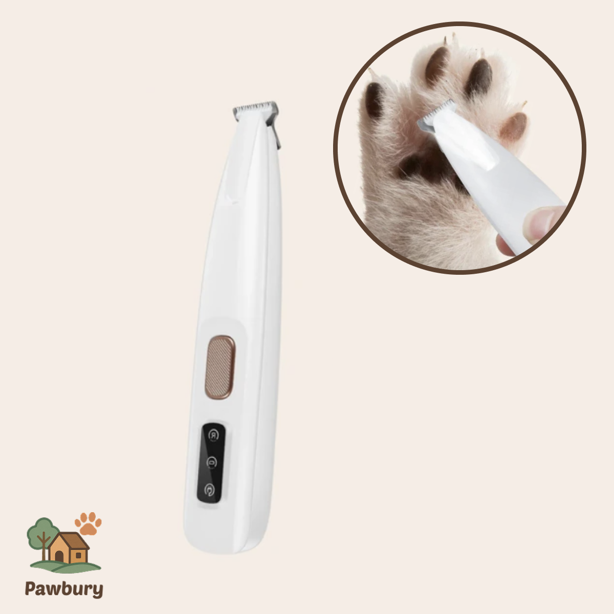 Pawbury's Easy Trimmer - Veilig en gemakkelijk professioneel trimmen