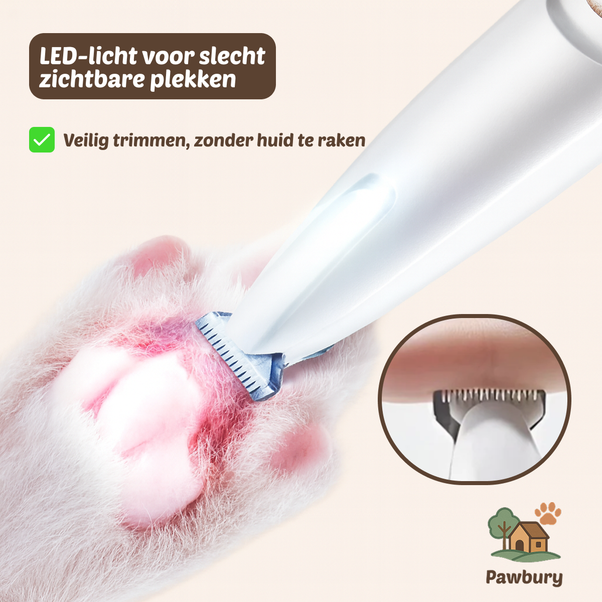 Pawbury's Easy Trimmer - Veilig en gemakkelijk professioneel trimmen