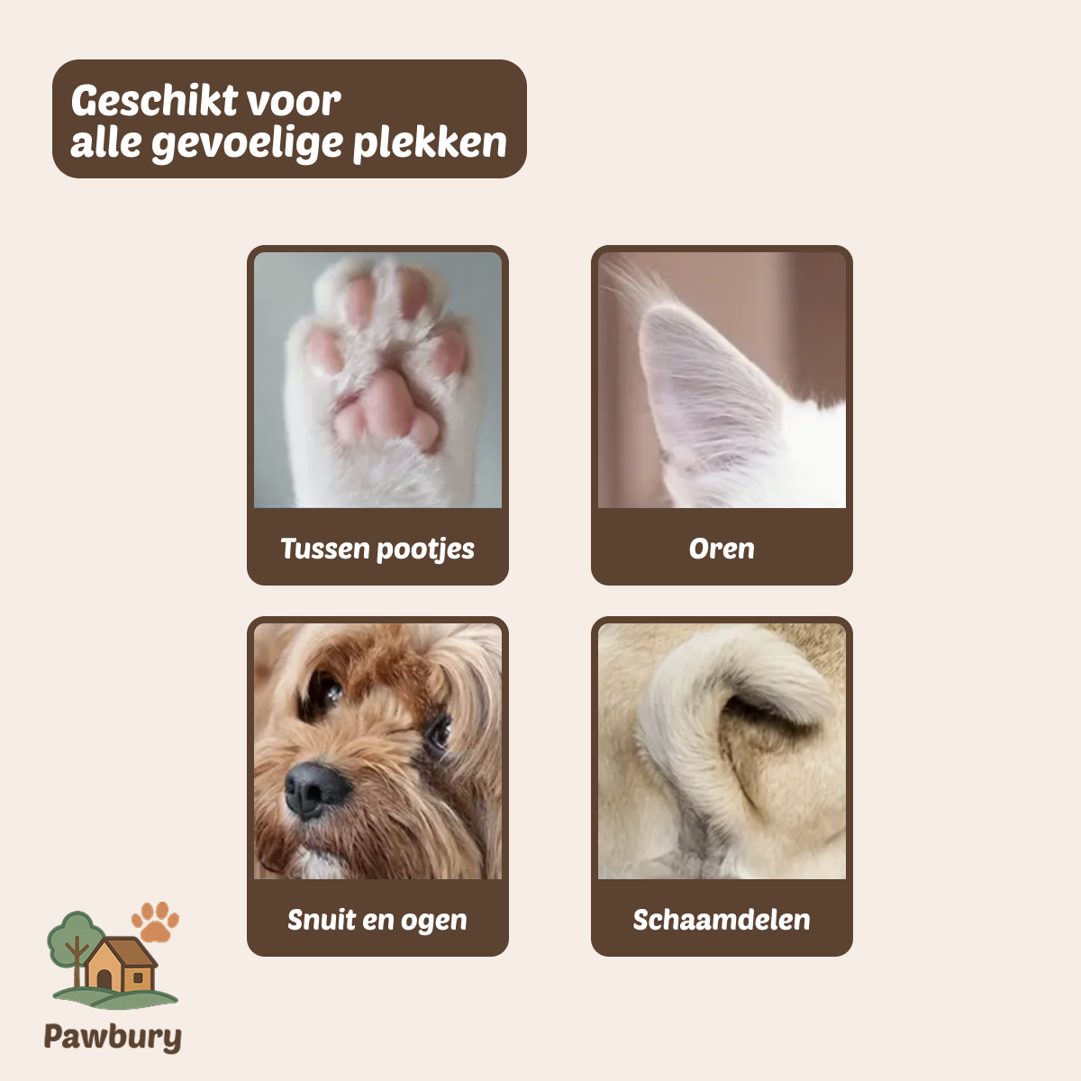 Pawbury's Easy Trimmer - Veilig en gemakkelijk professioneel trimmen